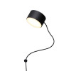 Светильник настенный 6600/7WL Odeon Light Черный