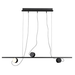 Светильник подвесной 6600/21L Odeon Light Черный