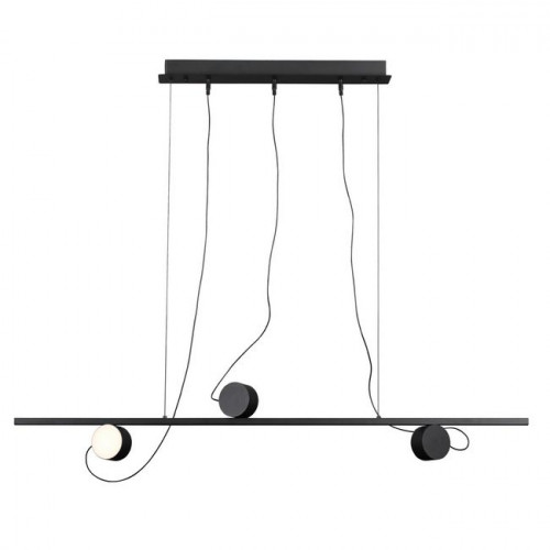 Светильник подвесной 6600/21L Odeon Light Черный