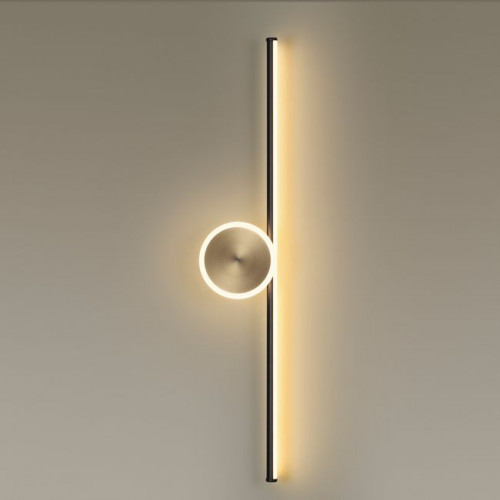 Светильник настенный 6601/18WL Odeon Light Черный