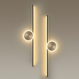 Светильник настенный 6601/18WL Odeon Light Черный