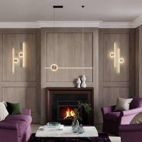 Светильник подвесной 6601/30L Odeon Light Черный