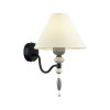 Светильник настенный 4896/1W Odeon Light Exclusive Черный матовый/светло-серый/серый/молочный