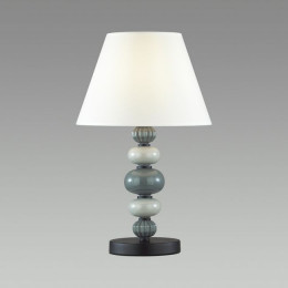 Лампа настольная 4896/1T Odeon Light Exclusive Черный матовый/светло-серый/серый/молочный