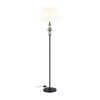 Торшер 4896/1F Odeon Light Exclusive Черный матовый/светло-серый/серый/молочный