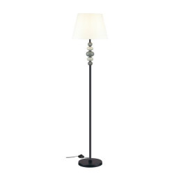Торшер 4896/1F Odeon Light Exclusive Черный матовый/светло-серый/серый/молочный