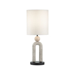 Лампа настольная 5410/1T Odeon Light Exclusive Черный матовый/бежевый/теплый беж