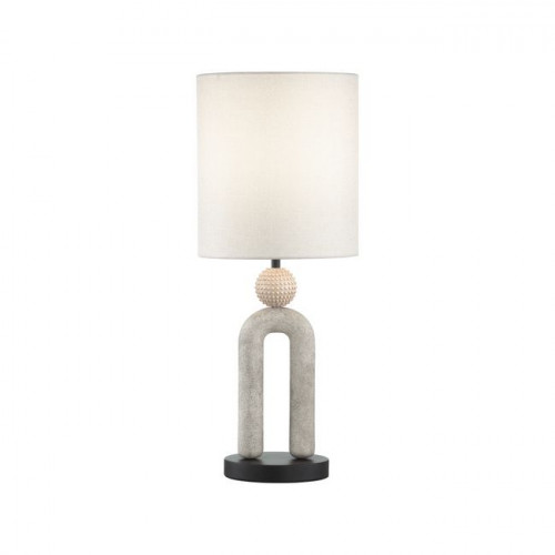 Лампа настольная 5410/1T Odeon Light Exclusive Черный матовый/бежевый/теплый беж