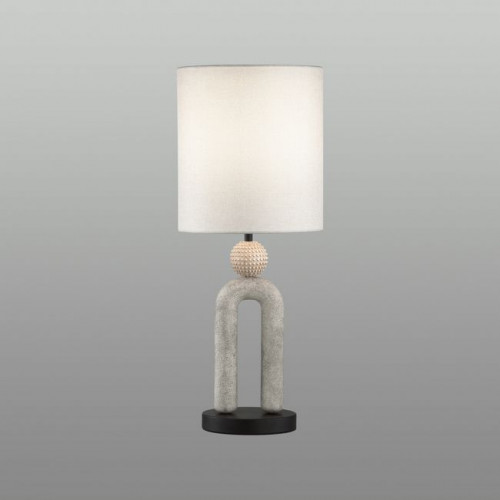 Лампа настольная 5410/1T Odeon Light Exclusive Черный матовый/бежевый/теплый беж