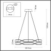 Люстра 5001/45L Odeon Light Никель/хром