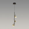 Светильник подвесной 5002/13L Odeon Light Черный хром/золотой/ металл/акрил