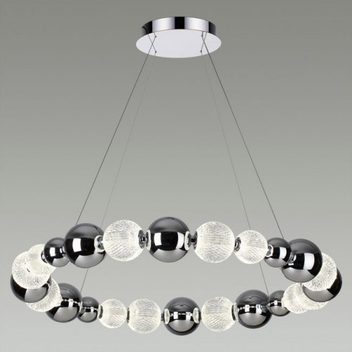 Люстра 5007/45L Odeon Light Хром/прозрачный/металл/акрил