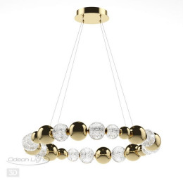 Люстра 5008/45L Odeon Light Золотой/прозрачный/металл/акрил
