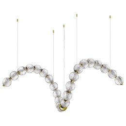 Люстра 5008/92L Odeon Light Золотой/прозрачный/металл/акрил