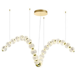Люстра 5008/92L Odeon Light Золотой/прозрачный/металл/акрил