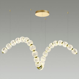 Люстра 5008/92L Odeon Light Золотой/прозрачный/металл/акрил