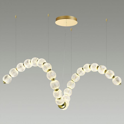 Люстра 5008/92L Odeon Light Золотой/прозрачный/металл/акрил