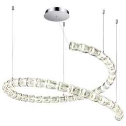 Люстра 5010/129L Odeon Light Хром/прозрачный/металл/акрил