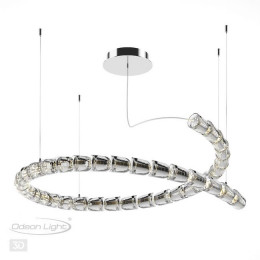Люстра 5010/129L Odeon Light Хром/прозрачный/металл/акрил