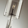 Лампа настольная 4890/1T Odeon Light Exclusive Черный хром/дымчатый/прозрачный