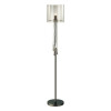 Торшер 4890/1F Odeon Light Exclusive Черный хром/дымчатый/прозрачный
