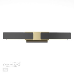 Светильник настенный 4991/9WL Odeon Light Черный/золотой/металл/акрил