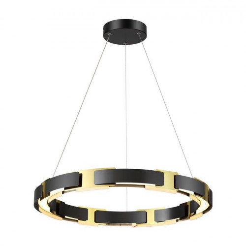Люстра 4991/55L Odeon Light Черный/золотой/металл/акрил