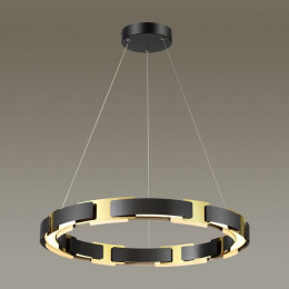 Люстра 4991/55L Odeon Light Черный/золотой/металл/акрил