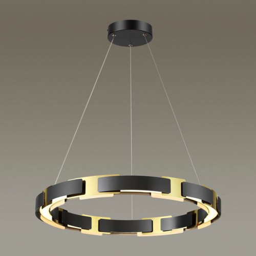 Люстра 4991/55L Odeon Light Черный/золотой/металл/акрил