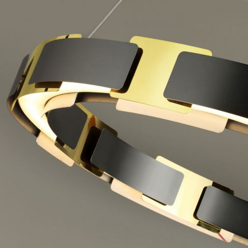 Люстра 4991/55L Odeon Light Черный/золотой/металл/акрил
