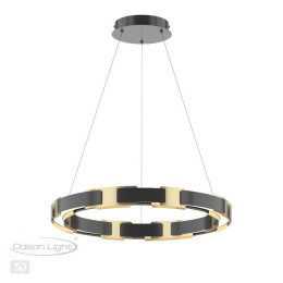 Люстра 4991/55L Odeon Light Черный/золотой/металл/акрил