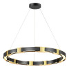 Люстра 4991/80L Odeon Light Черный/золотой/металл/акрил