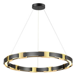 Люстра 4991/80L Odeon Light Черный/золотой/металл/акрил