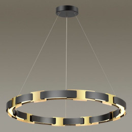 Люстра 4991/80L Odeon Light Черный/золотой/металл/акрил