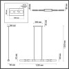 Люстра 4991/40L Odeon Light Черный/золотой/металл/акрил