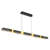 Люстра 4991/40L Odeon Light Черный/золотой/металл/акрил