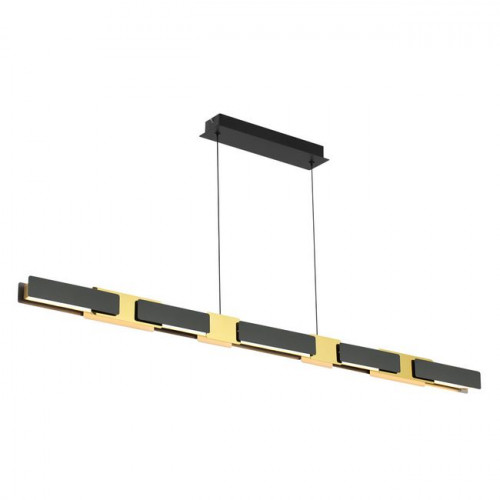 Люстра 4991/40L Odeon Light Черный/золотой/металл/акрил