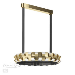 Люстра 4993/80L Odeon Light Золотой/черный/металл/акрил