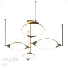 Люстра 4995/150L Odeon Light Матовый золотой/черный/металл/акрил/экокожа
