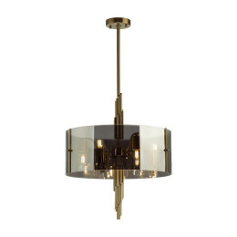 Люстра 4895/6 Odeon Light Exclusive Античная бронза/дымчатый