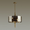 Люстра 4895/6 Odeon Light Exclusive Античная бронза/дымчатый