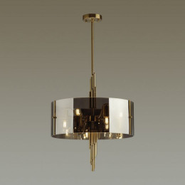 Люстра 4895/6 Odeon Light Exclusive Античная бронза/дымчатый