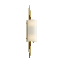 Светильник настенный 5415/2W Odeon Light Exclusive Античная бронза/белый матовый