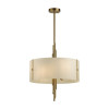 Люстра 5415/6 Odeon Light Exclusive Античная бронза/белый матовый