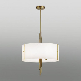 Люстра 5415/6 Odeon Light Exclusive Античная бронза/белый матовый
