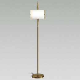 Торшер 5415/3F Odeon Light Exclusive Античная бронза/белый матовый