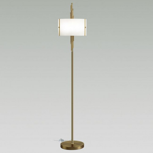 Торшер 5415/3F Odeon Light Exclusive Античная бронза/белый матовый