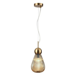 Светильник подвесной 5402/1 Odeon Light Exclusive Золотой/янтарный