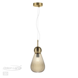 Светильник подвесной 5402/1 Odeon Light Exclusive Золотой/янтарный