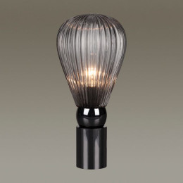 Лампа настольная 5417/1T Odeon Light Exclusive Черный хром/дымчатый